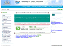 Tablet Screenshot of cee-kerala.org